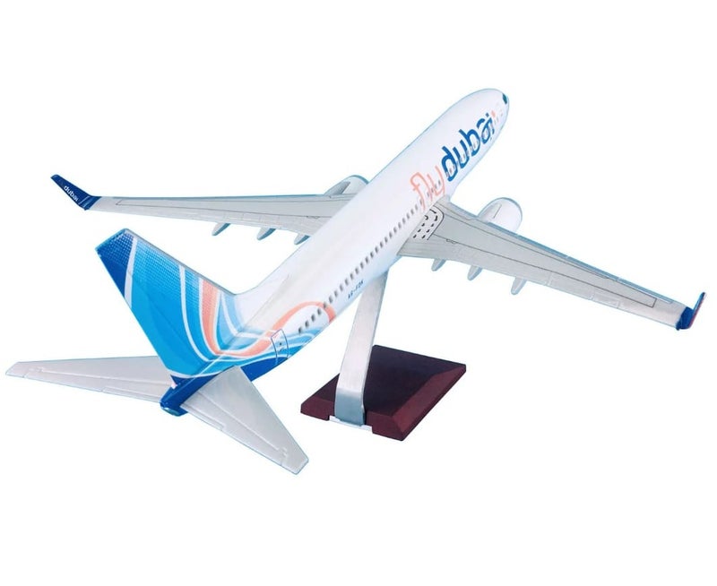 Fly Dubai 47cm   Aircraft Model Plane Model Diecast Resin Model Airplanes Collection Display Gifts - Image 4